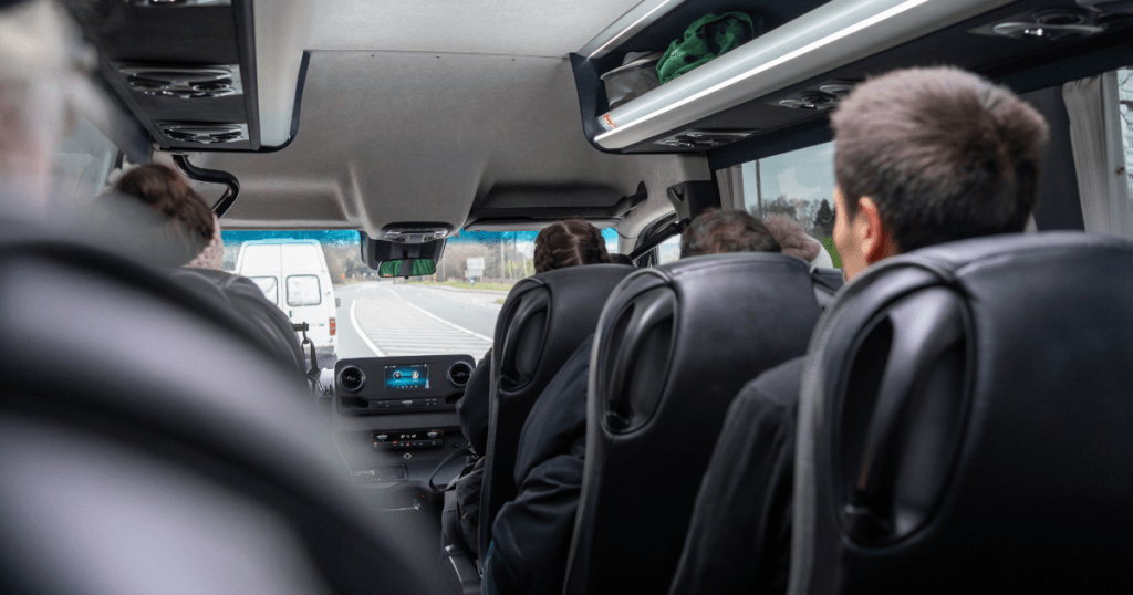 How many seats does a minibus have